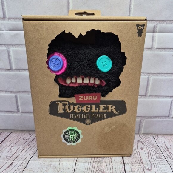 Fuggler Other - Zuru Fuggler Chaos Crew Edition Black Indecisive Monster Funny Ugly Monster